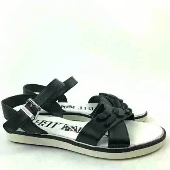 New Sam Libby Sandals Size 7 Gem Strappy Flatforms - Picture 1 of 8